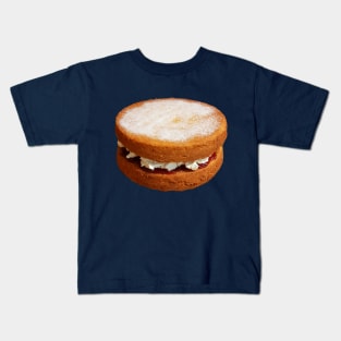 Sweet Food Victoria Sponge Cake Kids T-Shirt